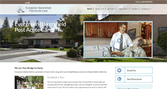 Desktop Screenshot of evergreenbakersfield.com